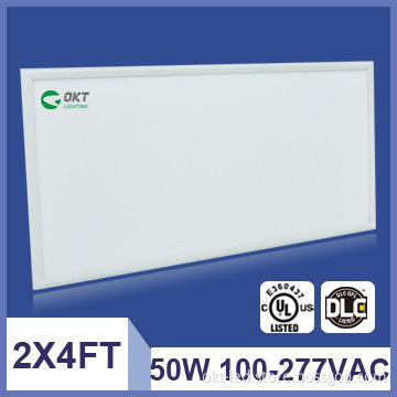 UL DLC 50W 2X4FT led panel light dlc standard with Junction Box